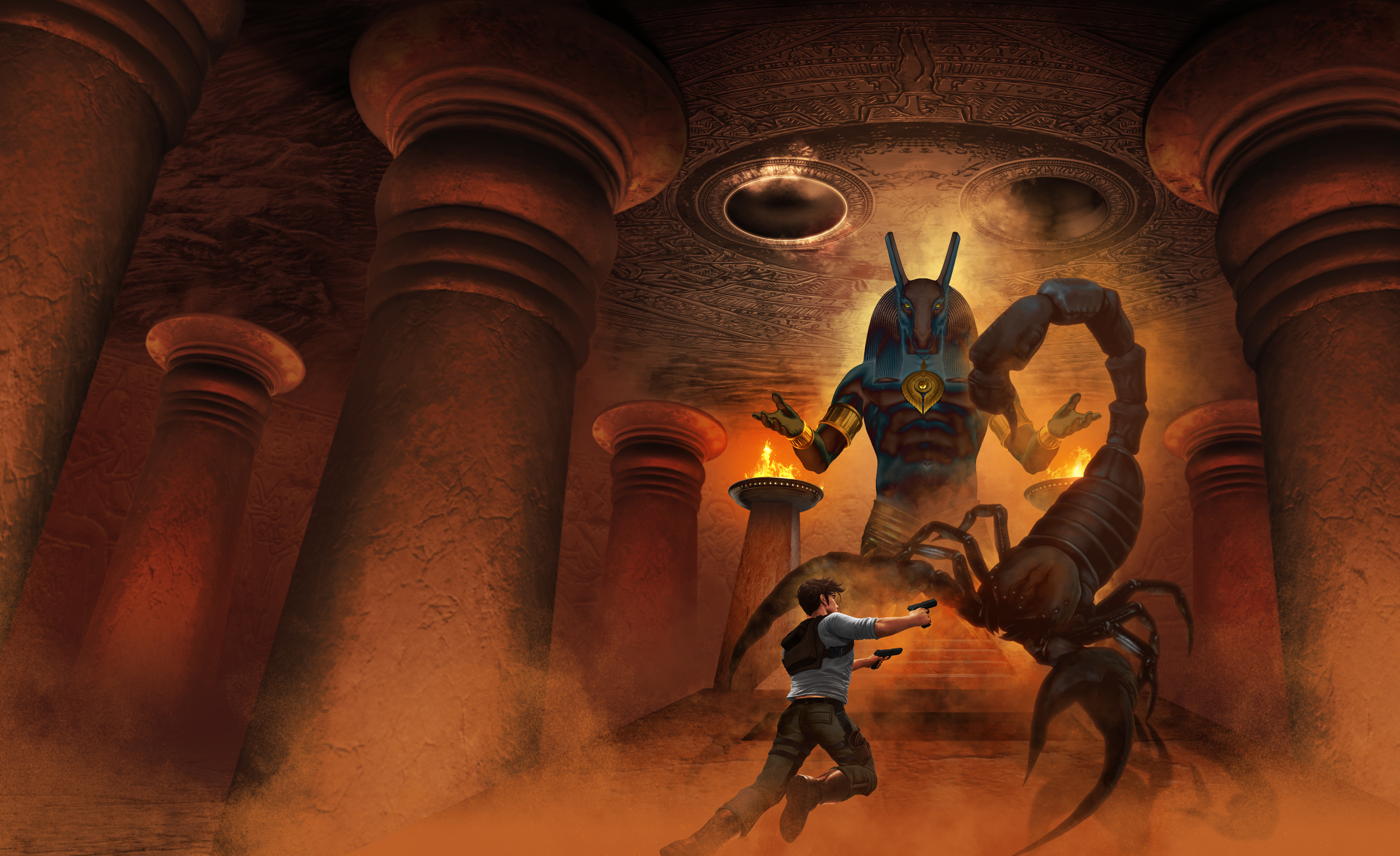 The Scarabs of Seth Full Artwork